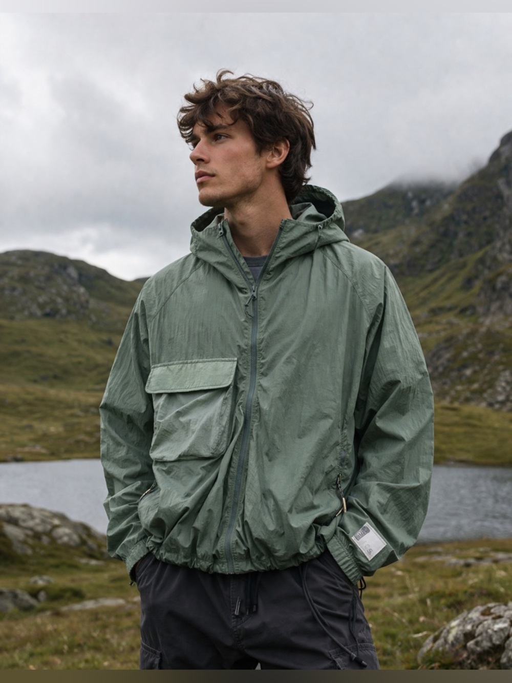 🆕 RC Outdoor Supply Reese RCOS Packable Hiking Jacket Green XL Lightweight NWT